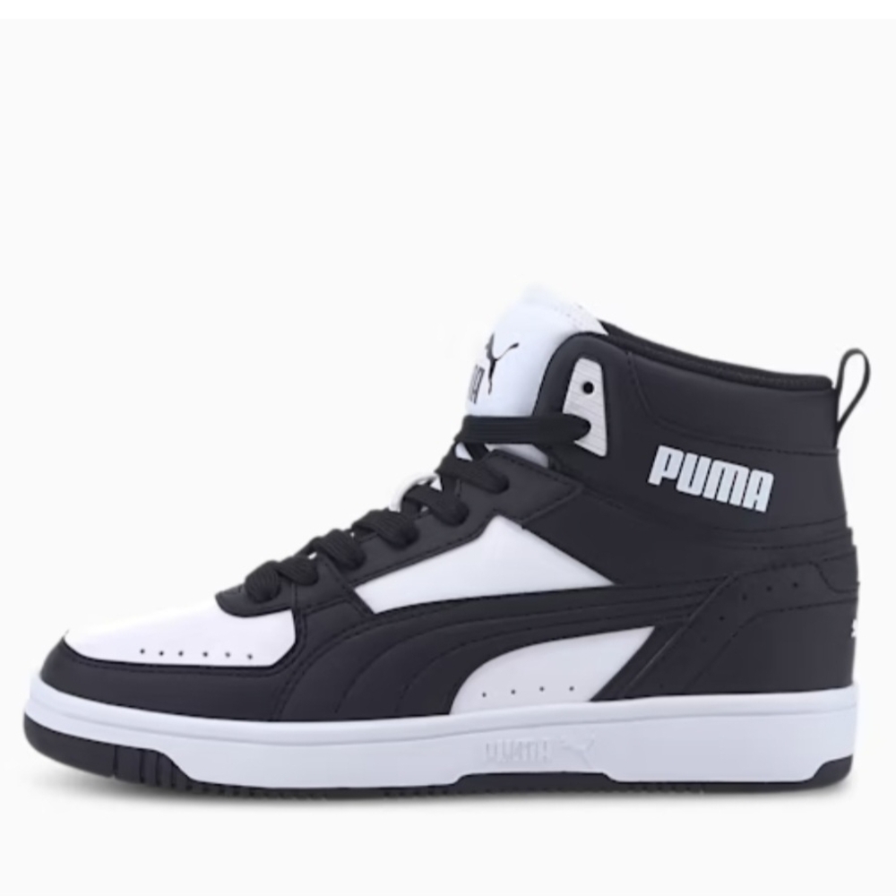 Puma Men's Monochrome High-Top Sneakers